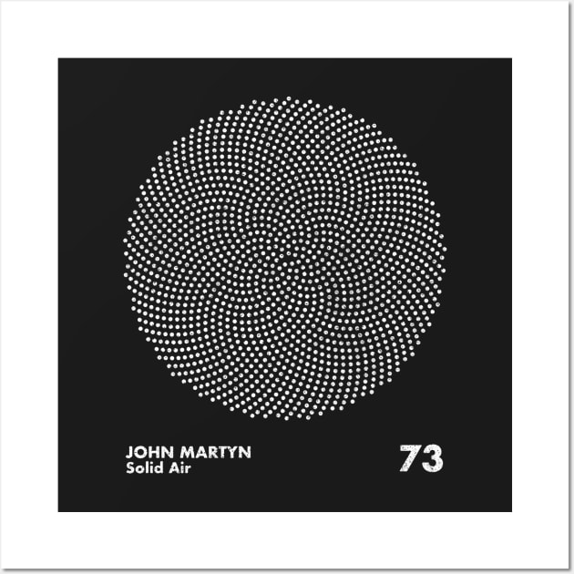 John Martyn / Solid Air / Minimalist Graphic Artwork Wall Art by saudade